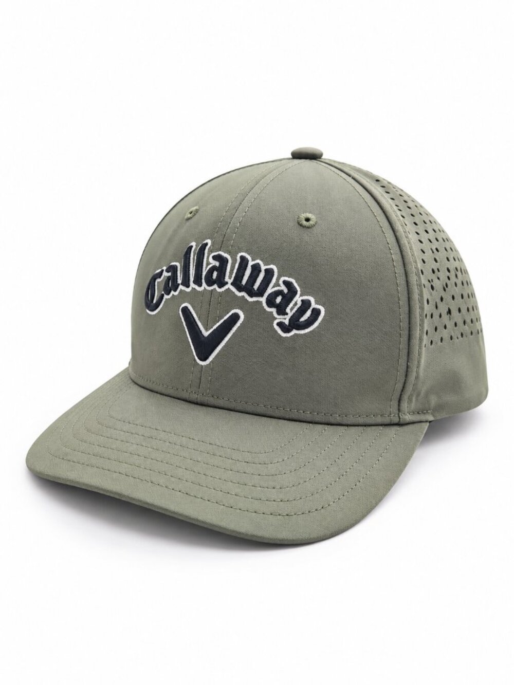 Callaway Golf Olive Green Performance Flex Fit Hat Cap